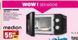 Sandwich-Maker MD 11475 im Angebot bei Marktkauf in Leinfelden-Echterdingen Sandwich-Maker MD 11475 Angebote von Medion bei Marktkauf Leinfelden-Echterdingen für 55,00 €