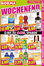 Katzenfutter Angebot im aktuellen Norma Prospekt auf Seite 15