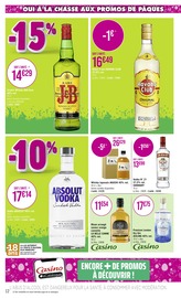 Vodka Angebote im Prospekt "OUI À LA CHASSE AUX PROMOS DE PÂQUES !" von Casino Supermarchés auf Seite 12