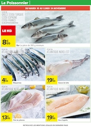 Prix et réduction Dos D'églefin dans le prospectus Carrefour en cours Offre Dos D'églefin dans le catalogue Carrefour du moment à la page 16