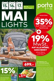 porta Möbel Prospekt für Bad Essen: "MAILIGHTS", 1 Seite, 15.05.2025 - 17.05.2025