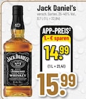 Aktuelle Jack Daniels Angebote bei Trinkgut in Weinheim Aktuelles Jack Daniel's Angebot bei Trinkgut in Weinheim ab 14,99 €