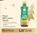 100% reines Rapsöl Angebote bei Metro Remscheid für 3,48 €