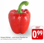 EDEKA - Paprika rot Angebot im Prospekt Paprika rot bei EDEKA im Prospekt "" für 0,99 €