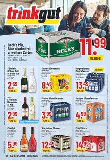 Warsteiner im Trinkgut Prospekt "Aktuelle Angebote" mit 10 Seiten (Stolberg (Rheinland, Kupferstadt))