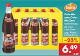 Aktuelle Coca Cola Angebote bei Netto Marken-Discount in Rastatt Aktuelles Cola-Mix oder Cola-Mix Zero Angebot bei Netto Marken-Discount in Rastatt ab 6,49 €