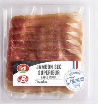 Géant Casino Ézanville - Jambon sec supérieur Label Rouge Promo Jambon sec supérieur Label Rouge dans le catalogue Géant Casino Le grand live des marques à Ézanville