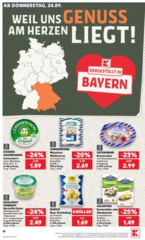 Weißwurst im aktuellen Kaufland Prospekt (Ingolstadt) Weißwurst im Kaufland Prospekt "Hier bin ich richtig" mit 82 Seiten (Ingolstadt)
