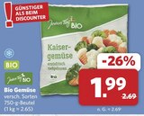 Bio Gemüse im Angebot bei combi in Cuxhaven Bio Gemüse Angebote von Jeden Tag BIO bei combi Cuxhaven für 1,99 €