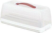 Géant Casino La Patte d'Oie - Boite à cake rectangulaire en plastique Promo Boite à cake rectangulaire en plastique dans le catalogue Géant Casino Saveurs du Ramadan à La Patte d'Oie
