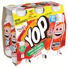 Yaourt à boire ptit yop offre découverte à la fraise - YOPLAIT dans le catalogue Intermarché Super