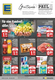 EDEKA Prospekt: "Aktuelle Angebote", 24 Seiten, 25.08.2025 - 30.08.2025