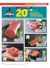 Promos Viande dans le catalogue "MÉGA FORMATS MÉGA ÉCONOMIES" de Hyper U Viande en promo dans le catalogue Hyper U à la page 9