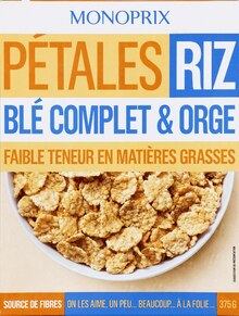 Monoprix Grezes Herminis - Pétales Riz Blé complet & Orge Promo Pétales Riz Blé complet & Orge dans le catalogue Monoprix "Une sélection exceptionnoël" à Grezes Herminis