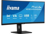 XCB3494WQSU-B1 34 Zoll 2K UltraWide QHD Business Monitor 0,4 ms Reaktionszeit 120 Hz im MediaMarkt Saturn Prospekt XCB3494WQSU-B1 34 Zoll 2K UltraWide QHD Business Monitor 0,4 ms Reaktionszeit 120 Hz von IIYAMA im aktuellen MediaMarkt Saturn Prospekt für 279,99 €