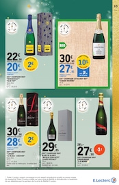 Promos Heidsieck Monopole dans le catalogue "VOS PRÉPARATIFS DE NOËL à prix E.Leclerc" de E.Leclerc à la page 85