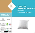 L'oreiller anti-acariens - TEX HOME à 12,99 € dans le catalogue Carrefour