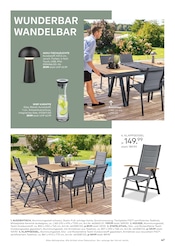 Aktueller porta Möbel Prospekt mit Weinglas, "LOUNGE, DINING & ACCESSOIRES", Seite 47
