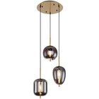 GLOBO Pendelleuchte Blacky 15345-3MM im aktuellen POCO Prospekt für 74,99 €