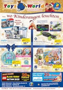 Toys World Paderborn Prospekt der aktuellen Woche, gültig von 01.11.2025 bis 06.12.2025 Aktueller Toys World Paderborn Prospekt "… wo Kinderaugen leuchten!" mit 32 Seiten