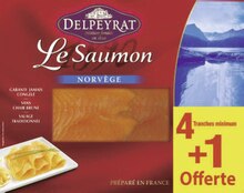 Géant Casino Chasse-sur-Rhône - Le Saumon fumé Norvège Promo Le Saumon fumé Norvège dans le catalogue Géant Casino "Les 366 jours les + promo de France" à Chasse-sur-Rhône