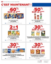 Offre Poisson surgelé dans le catalogue Carrefour du moment à la page 26