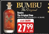 The Original Rum Angebote von Bumbu bei E center Wuppertal für 27,99 €