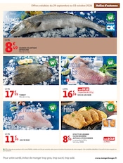 Promos Poisson dans le catalogue "LES HALLES d'automne" de Auchan Hypermarché Poisson en promo dans le catalogue Auchan Hypermarché à la page 7