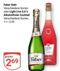 Sekt Angebote von Faber bei GLOBUS Erlangen für 2,69 €