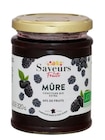 Confiture Extra de Mûre Bio - Saveurs & Fruits dans le catalogue NaturéO