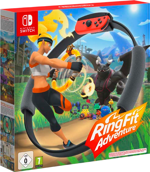 Hyper U Lens - JEU NINTENDO SWITCH RING FIT ADVENTURE Promo JEU NINTENDO SWITCH RING FIT ADVENTURE dans le catalogue Hyper U Sur la route des jouets à Lens