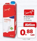 H-Vollmilch bei Markant Nordwest im Ihlow Prospekt für 0,88 €