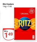 Aktuelles Ritz Crackers Angebot bei GLOBUS in Mannheim ab 1,49 €