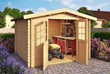 Hagebaumarkt Rossau - Blockbohlenhaus Australien Angebot im Prospekt Blockbohlenhaus Australien bei Hagebaumarkt im Rossau Prospekt für 1.199,00 €