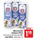 EDEKA - Haltbare Milch 1,5% Fett Angebot im Prospekt Haltbare Milch 1,5% Fett bei EDEKA im Prospekt "" für 1,19 €