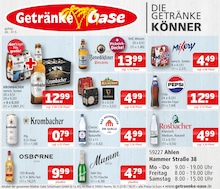Aktueller Getränke Oase Prospekt (Ahlen) Getränke Oase Prospekt mit 1 Seiten (Ahlen)