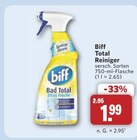 Total Reiniger Angebote von Biff bei combi Cuxhaven für 1,99 €