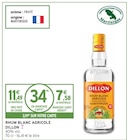 Rhum blanc agricole - DILLON - Intermarché à Toulon Rhum blanc agricole - DILLON en promo chez Intermarché Toulon à 7,58 €