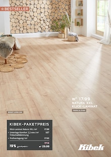 Laminat im aktuellen Kibek Prospekt (Münster) Laminat im Kibek Prospekt "DEIN KIBEK-HAUS SENDEN-BÖSENSELL" mit 37 Seiten (Münster)