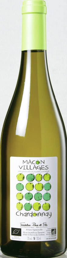 Géant Casino Seyssinet-Pariset - AOC Mâcon-Villages Chardonnay Bio Promo AOC Mâcon-Villages Chardonnay Bio dans le catalogue Géant Casino "Le mois Casino Magic !!" à Seyssinet-Pariset