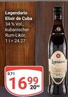 Elixir de Cuba Angebote von Legendario bei GLOBUS Hofheim für 16,99 €