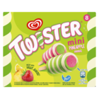 Mini glaces à l'eau "Twister" à Carrefour Market dans Lansac