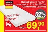 Aktuelle Matratze Angebote bei Opti-Megastore in Bremen Aktuelles Rollmatratze Angebot bei Opti-Megastore in Bremen ab 69,90 €