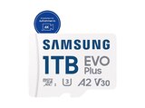 EVO Plus SDHC inkl. SD-Adapter, Micro-SD Speicherkarte, 1 TB, 160 MB/s von SAMSUNG im aktuellen MediaMarkt Saturn Prospekt für 204,99 €
