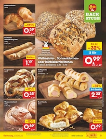 Brot im Netto Marken-Discount Prospekt "Aktuelle Angebote" mit 44 Seiten (Kiel)