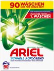 Vollwaschmittel Pulver oder Colorwaschmittel flüssig im Angebot bei REWE in Freiberg Vollwaschmittel Pulver oder Colorwaschmittel flüssig Angebote von Ariel bei REWE Freiberg für 18,99 €