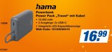 Powerbank Power Pack „Travel“ mit Kabel im Angebot bei expert in Stade Powerbank Power Pack „Travel“ mit Kabel Angebote von hama bei expert Stade für 16,99 €