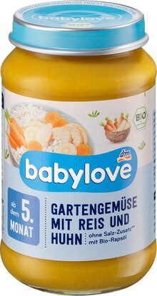 dm-drogerie markt Haselünne - Menü Gartengemüse mit Reis & Huhn ab 5. Monat Menü Gartengemüse mit Reis & Huhn ab 5. Monat Angebot bei dm-drogerie markt Haselünne im Prospekt Aktuelle Angebote