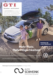 Volkswagen Prospekt für Isselburg: "Mehr Platz. Mehr Möglichkeiten.", 1 Seite, 01.06.2026 - 31.08.2026